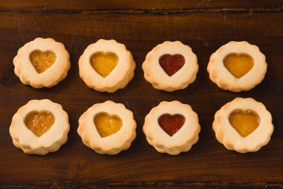 Butter Mürbteig Törtchen gemischt 8 Stück